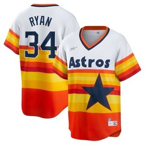 Nolan Ryan Retro Houston Astros Jersey